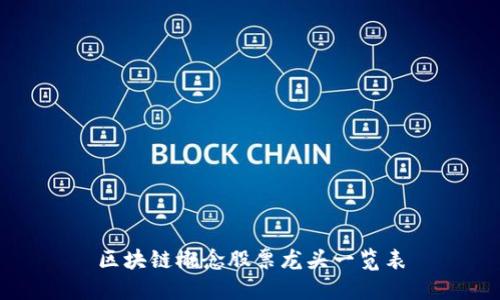 区块链概念股票龙头一览表